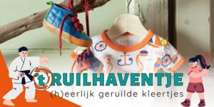 duurzaam kinderkleding ruilen in Utrecht bij t Ruilhaventje bij Kanaal30